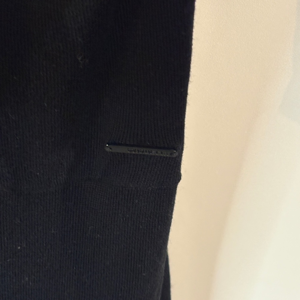 Mondetta Black Split-Hem Long Knit Cardigan - Picture 3 of 7